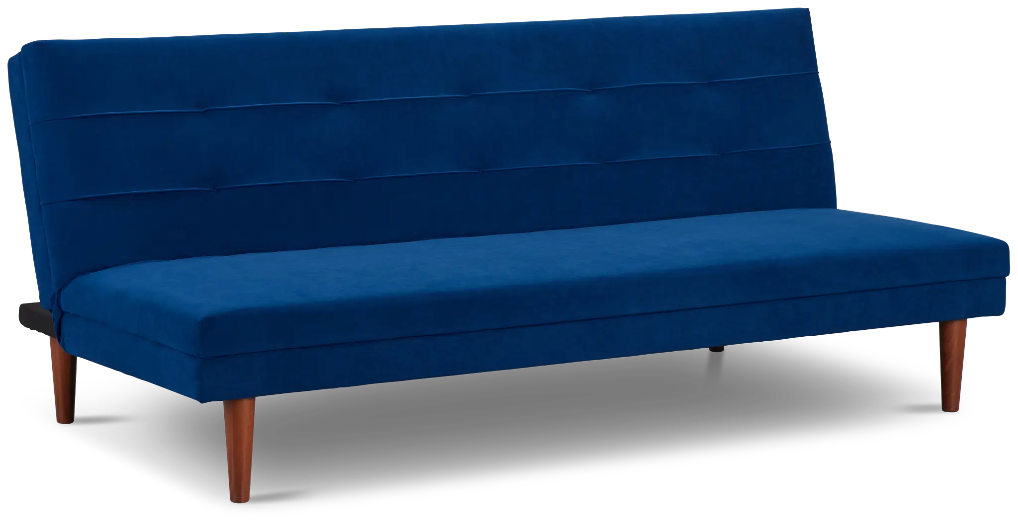 Ellie Dark Blue Velvet Sofa Futon Ellie Dark Blue Velvet Sofa Futon