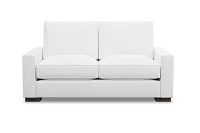 Edgewater Peyton White Loveseat
