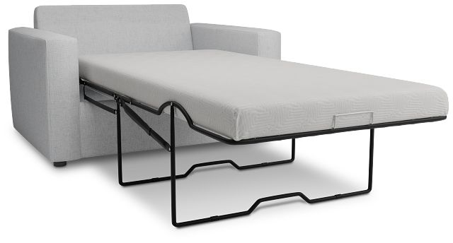 Siesta Delray Pewter Fabric Memory Foam Sleeper