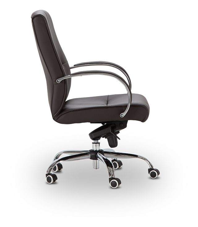 Greeley Brown Uph Desk Chair