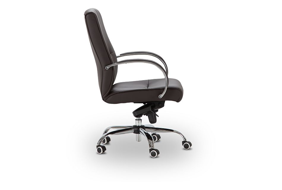 Greeley Brown Uph Desk Chair