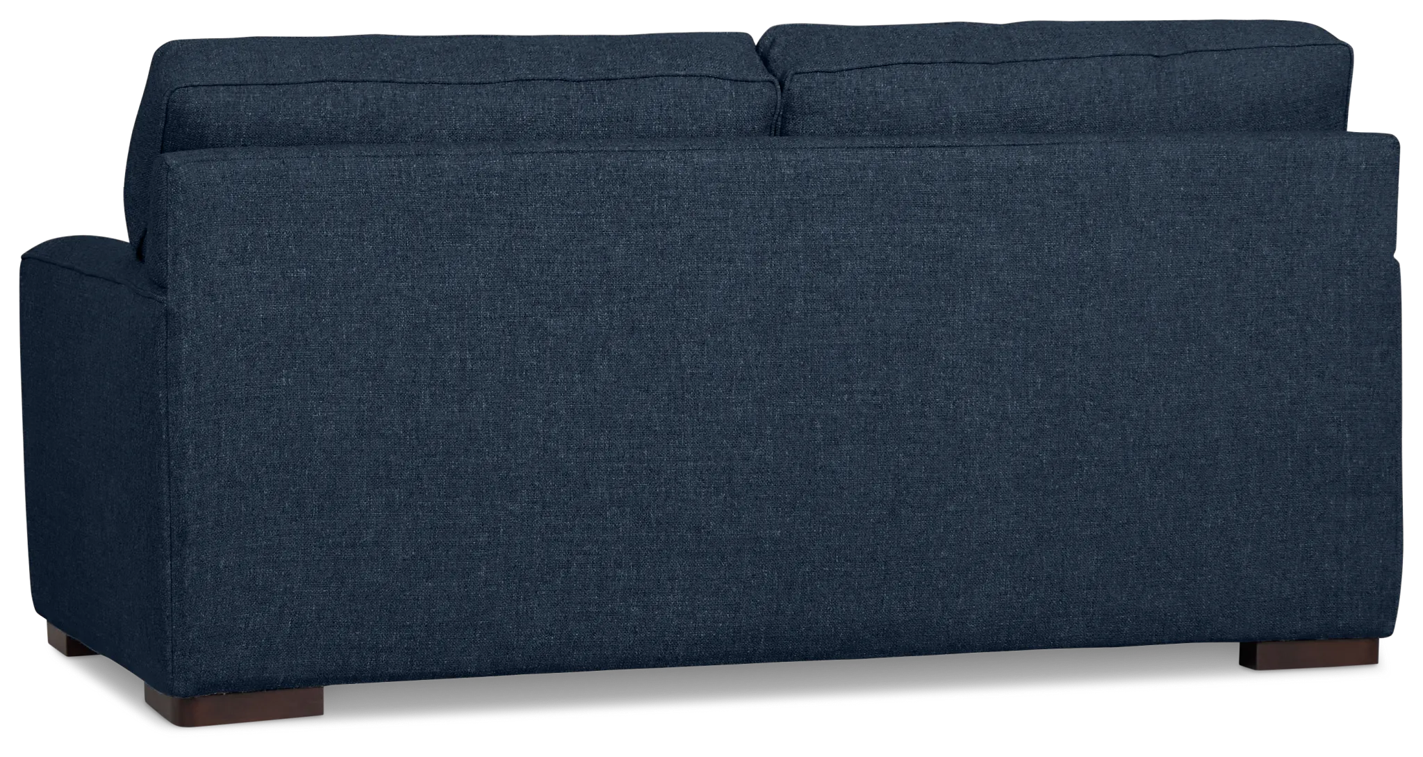 Sinclair Dark Blue Fabric Memory Foam Sleeper