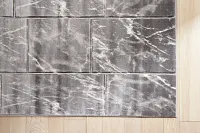 Uptown Light Gray 5x8 Area Rug