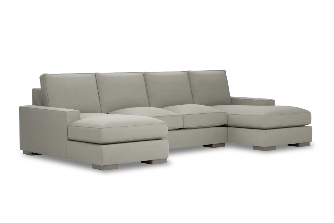 Edgewater Elite Gray Double Chaise Sectional Edgewater Elite Gray Double Chaise Sectional
