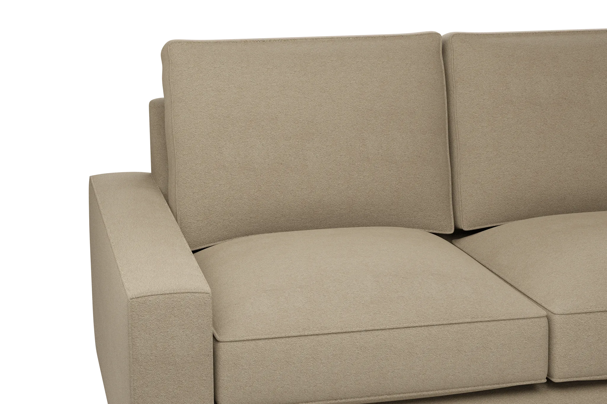 Edgewater Elite Taupe Right Chaise Sectional