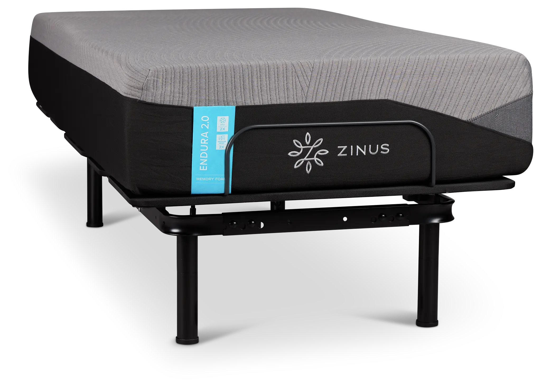 Zinus Endura 2.0 Cush Firm Slat Adjustable Mattress Set Zinus Endura 2.0 Cush Firm Slat Adjustable Mattress Set