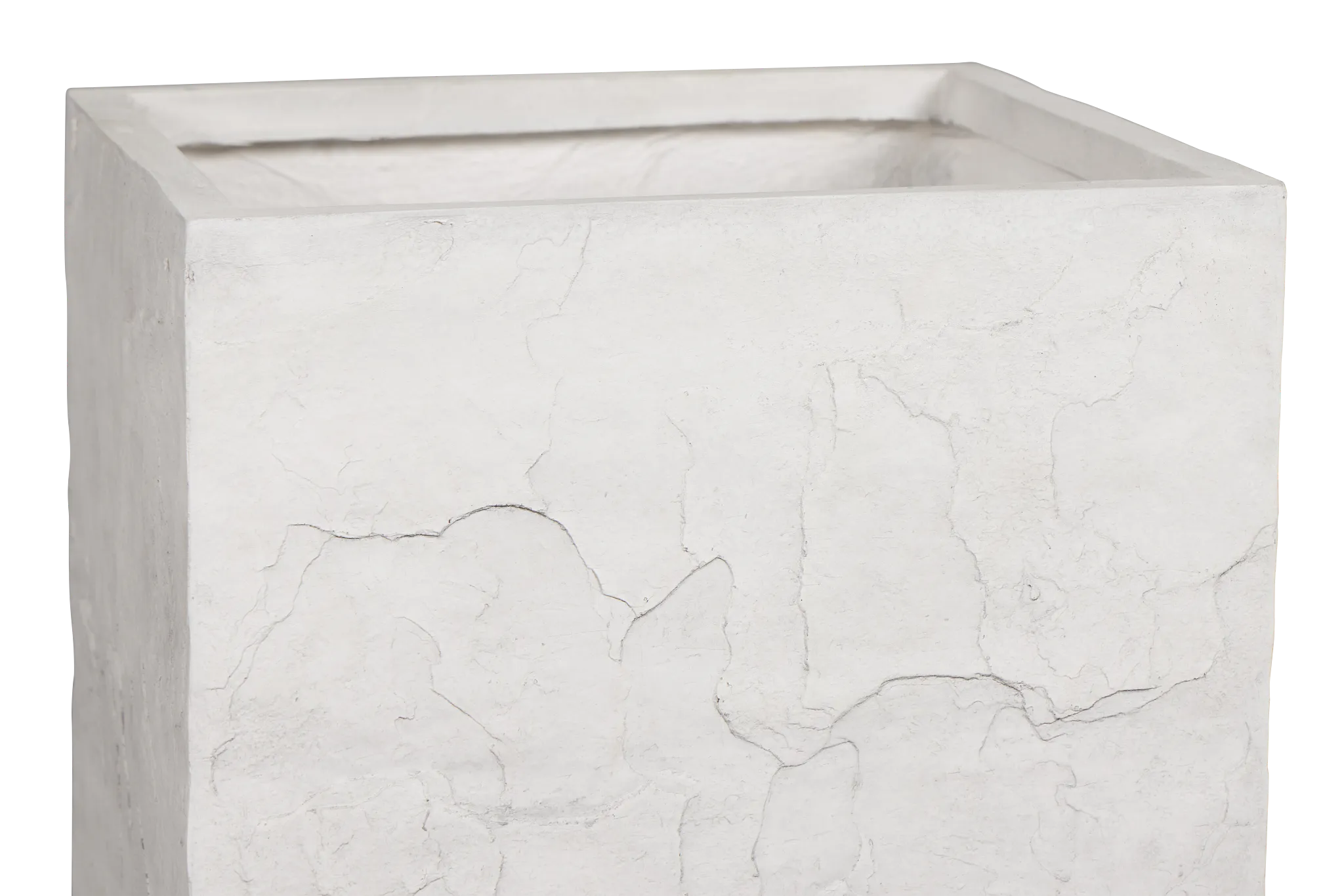 Marbir White Planter