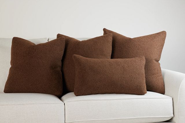 Henley Brown 22" Accent Pillow