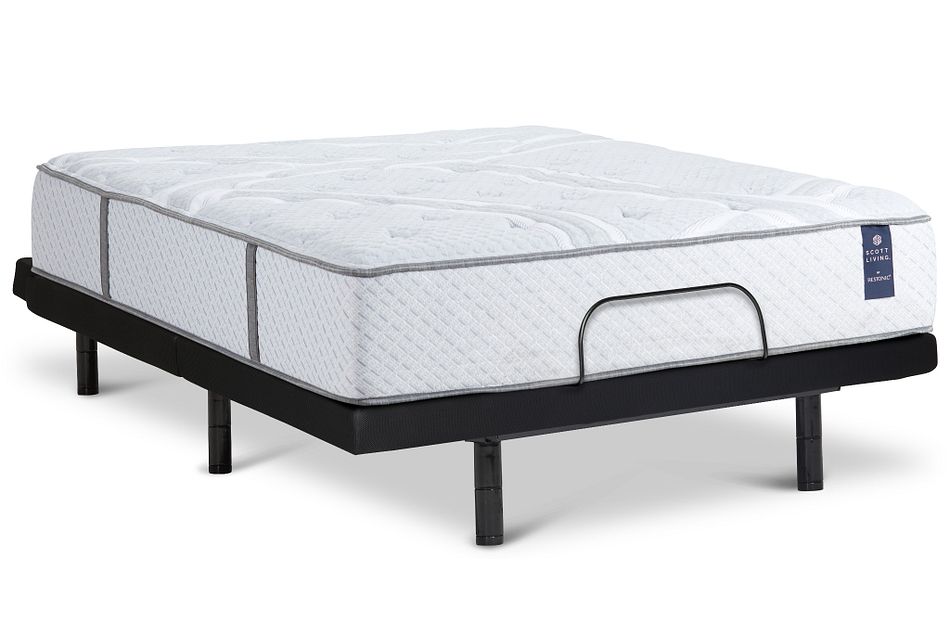 Millport 200 Plush 12" Bronze Adjustable Mattress Set