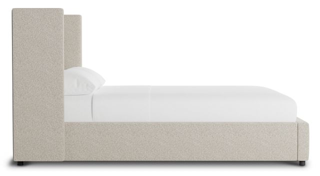 Captiva Gellar Green 48" Upholstered Shelter Bed