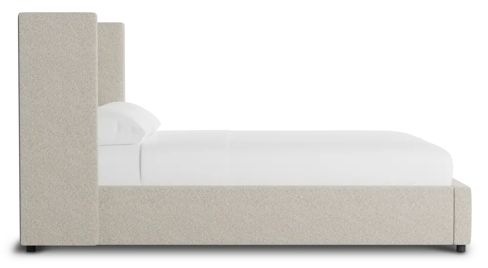 Captiva Gellar Green 48" Upholstered Shelter Bed Captiva Gellar Green 48" Upholstered Shelter Bed