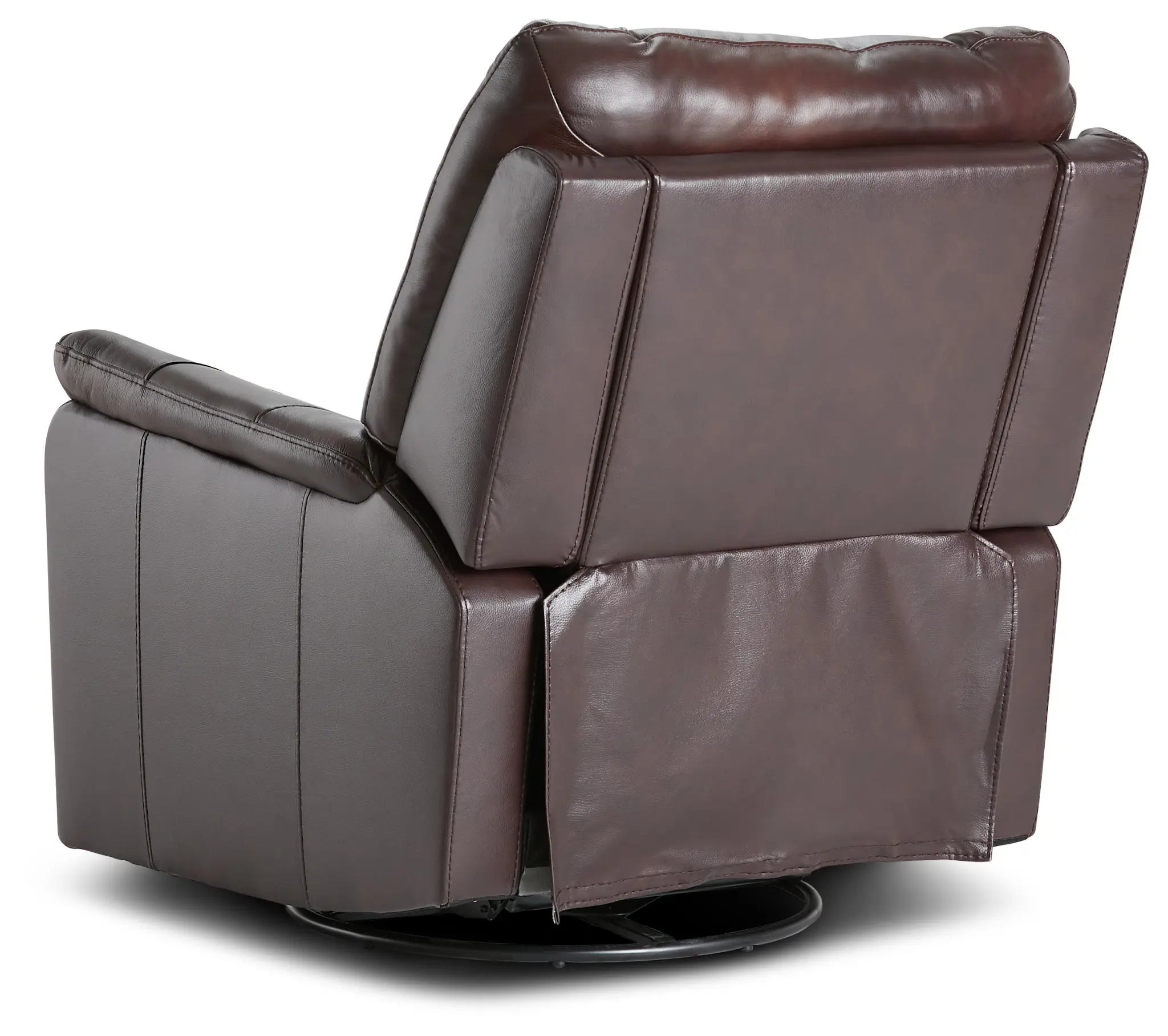 Owen Brown Leather Power Glider Recliner With Power Headrest Owen Brown Leather Power Glider Recliner With Power Headrest