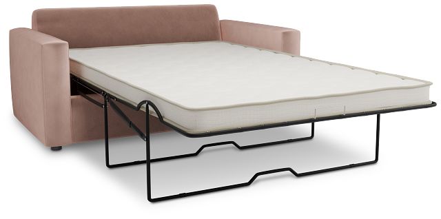 Siesta Joya Light Pink Fabric Innerspring Sleeper