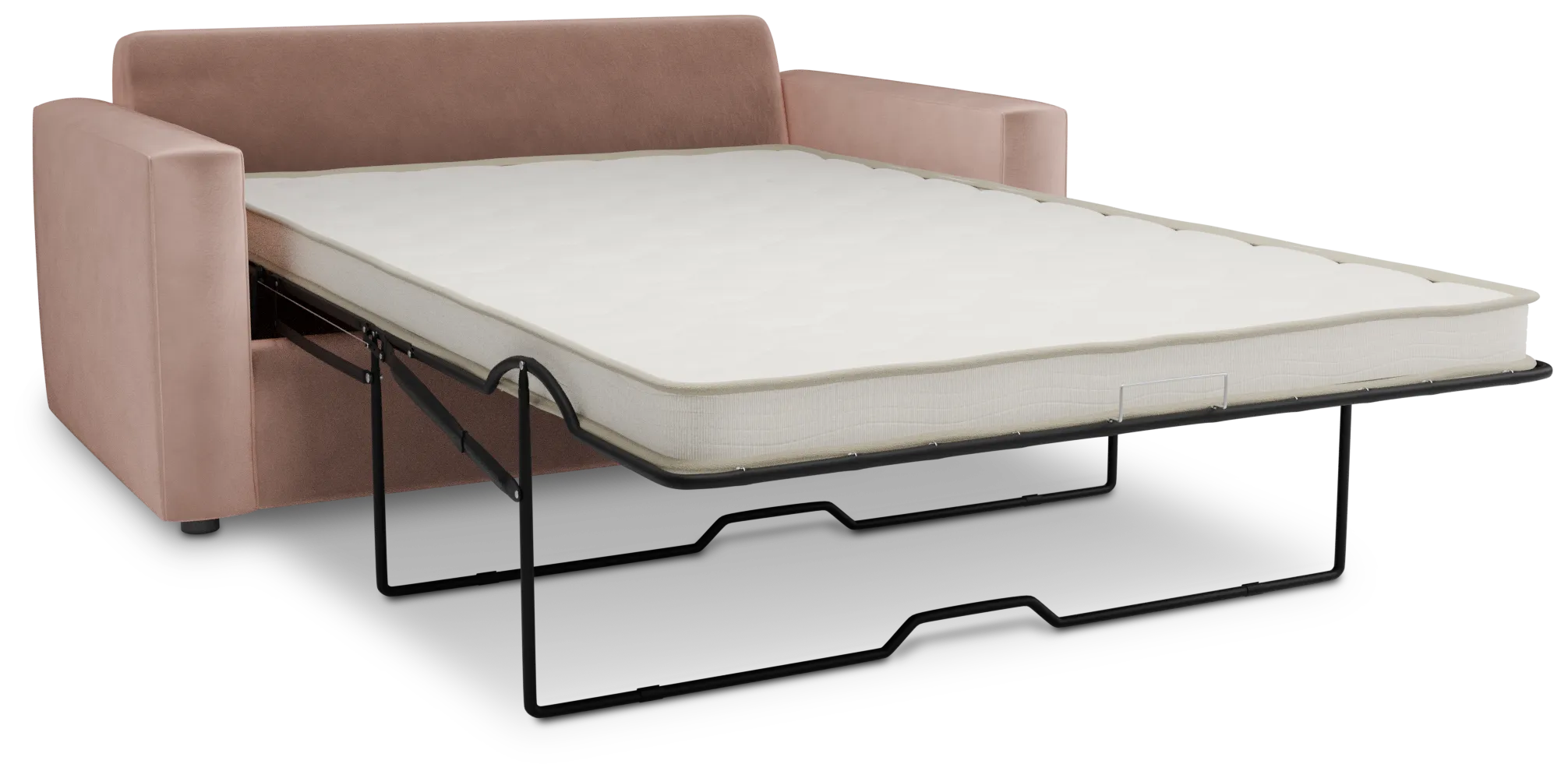 Siesta Joya Light Pink Fabric Innerspring Sleeper