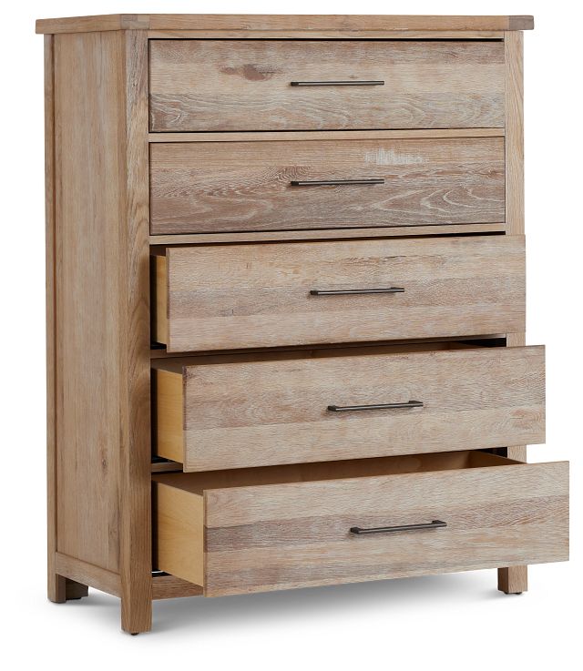 Salt Lake Light Tone 5-drawer Chest