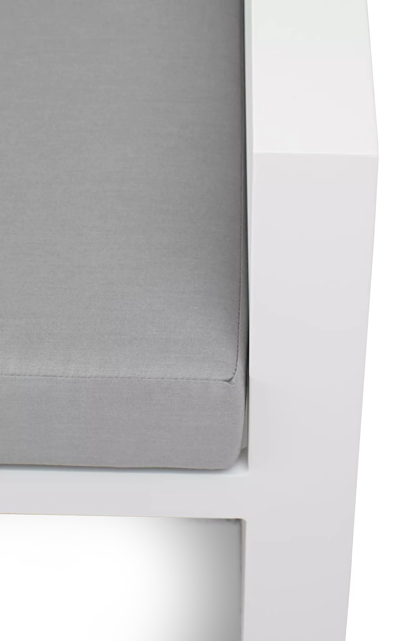 Lisbon Gray Aluminum Small Right Sectional