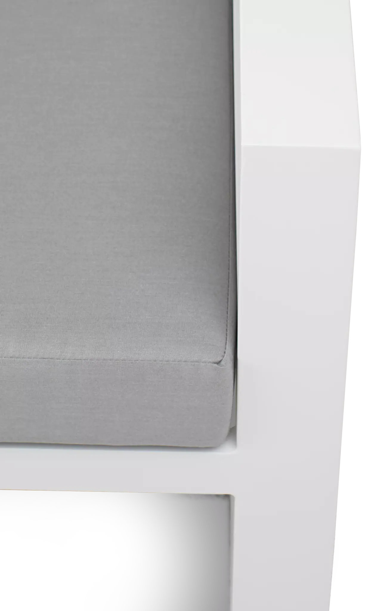 Lisbon Gray Aluminum Small Right Sectional Lisbon Gray Aluminum Small Right Sectional