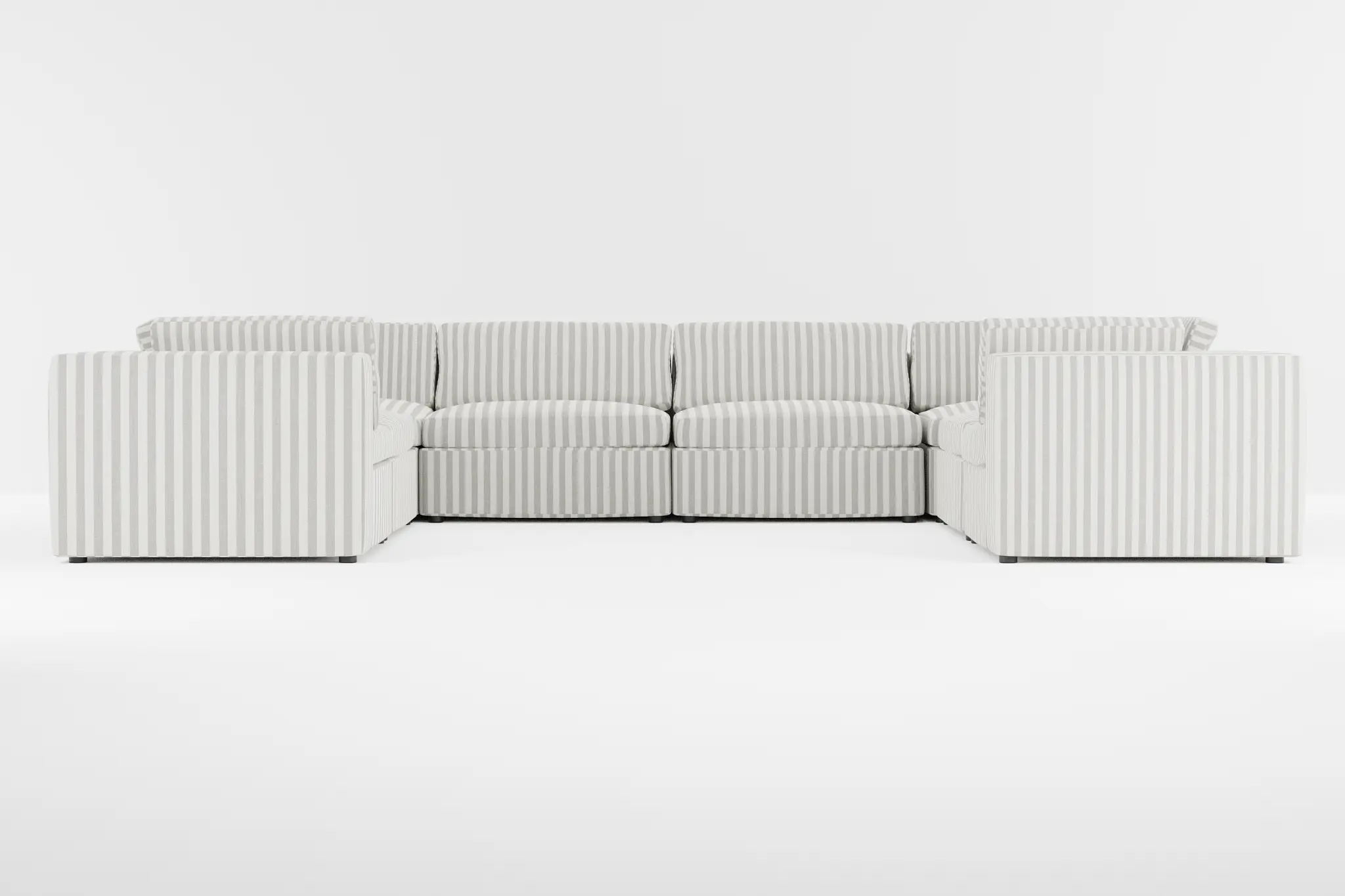 Destin Sea Lane Dark Gray Fabric 8-piece Modular Sectional Destin Sea Lane Dark Gray Fabric 8-piece Modular Sectional