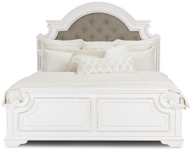 Wilmington Two-tone Uph Panel Bed (3)