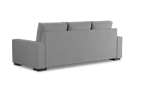 Edgewater Delray Light Gray 96" Sofa W/ 3 Cushions