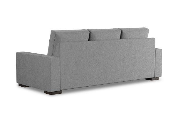 Edgewater Delray Light Gray 96" Sofa W/ 3 Cushions (3)