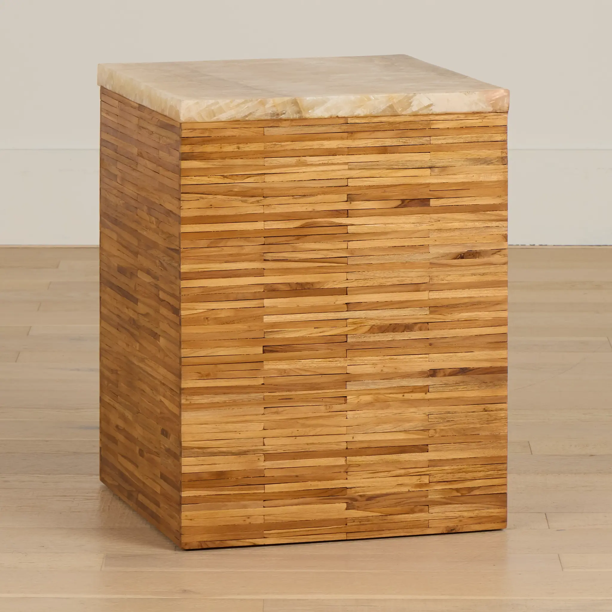 Haven Mid Tone Square End Table Haven Mid Tone Square End Table
