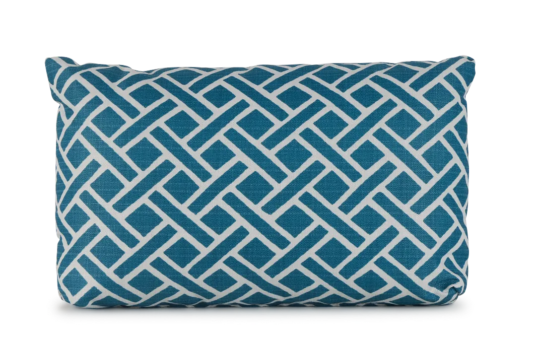 Eastwood Blue Lumbar Indoor/outdoor Accent Pillow