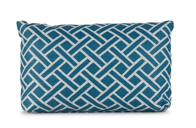 Eastwood Blue Lumbar Indoor/outdoor Accent Pillow