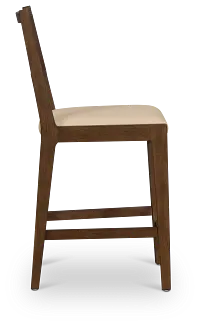 Pacific Mid Tone Woven 24" Barstool