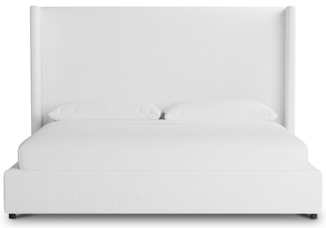 Captiva Revenue White 60" Upholstered Shelter Bed