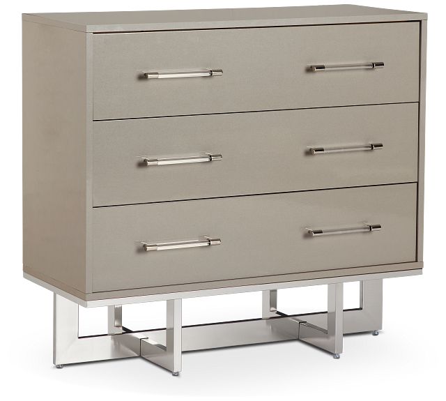 Solora Champagne Small Drawer Chest