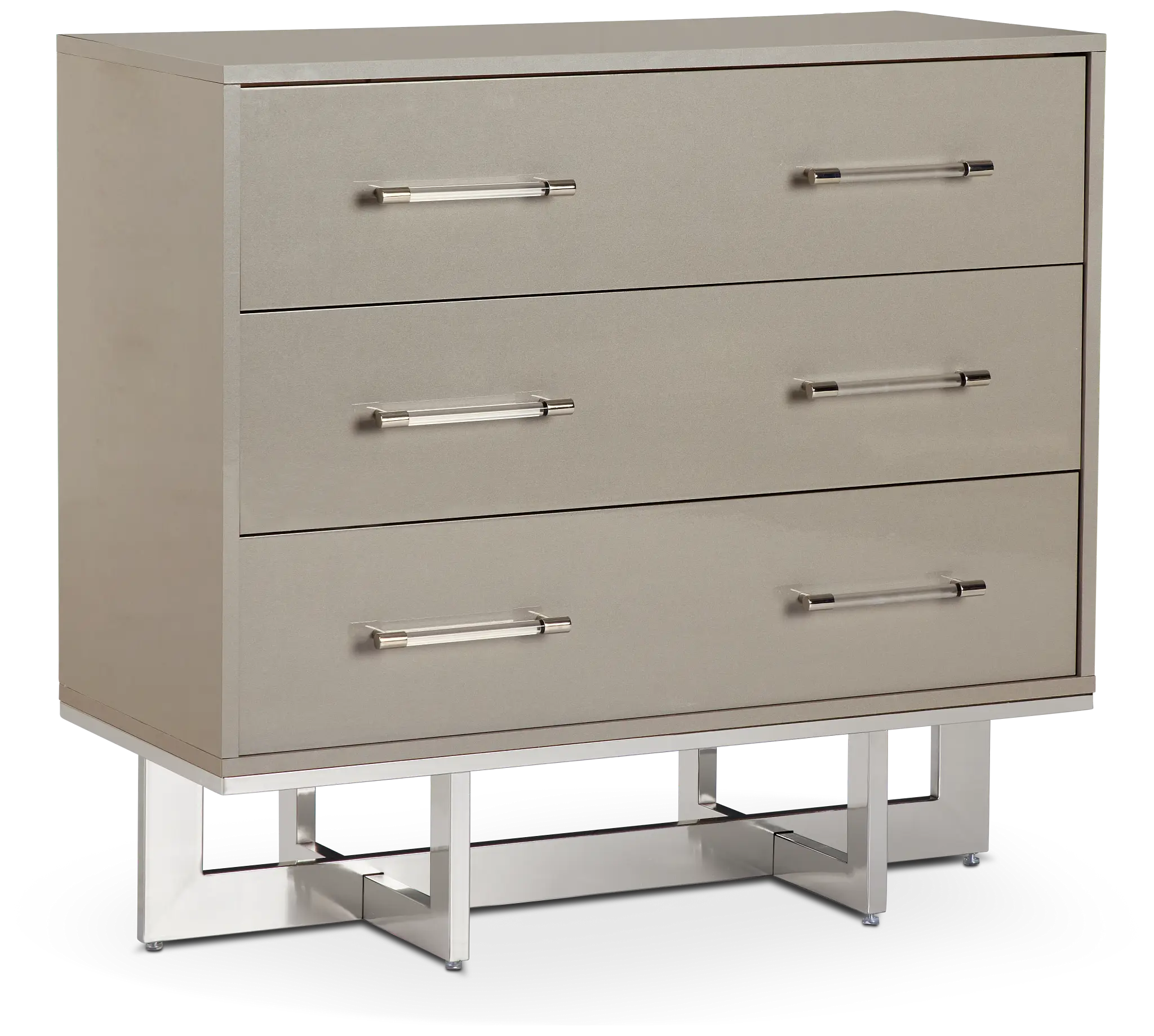 Solora Champagne Small Drawer Chest Solora Champagne Small Drawer Chest