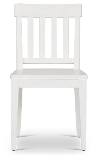 Nantucket White Pine Wood Side Chair