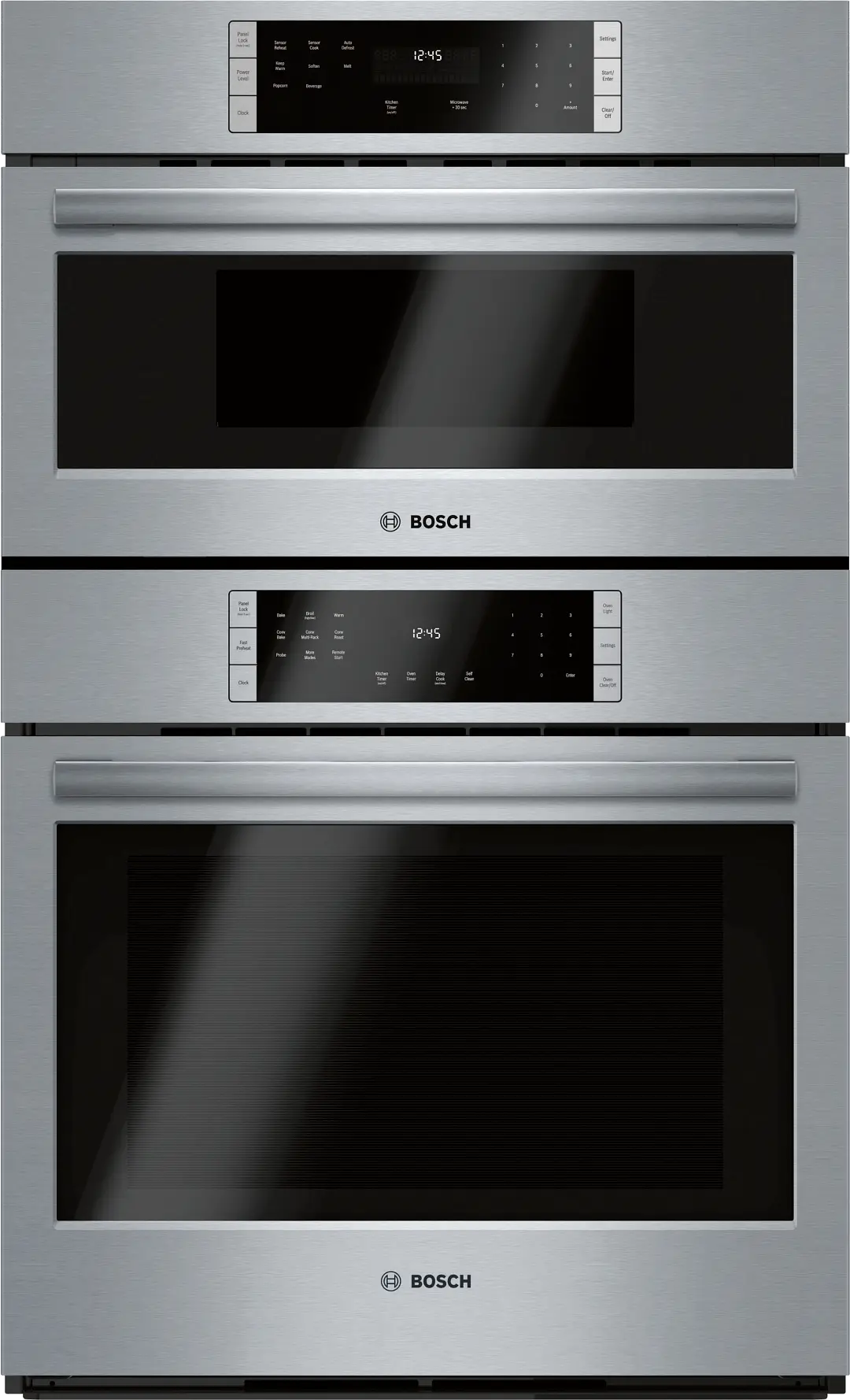 Bosch 800 Series Stainless Steel 30" Electric Oven And Microwave Combo Bosch 800 Series Stainless Steel 30" Electric Oven And Microwave Combo