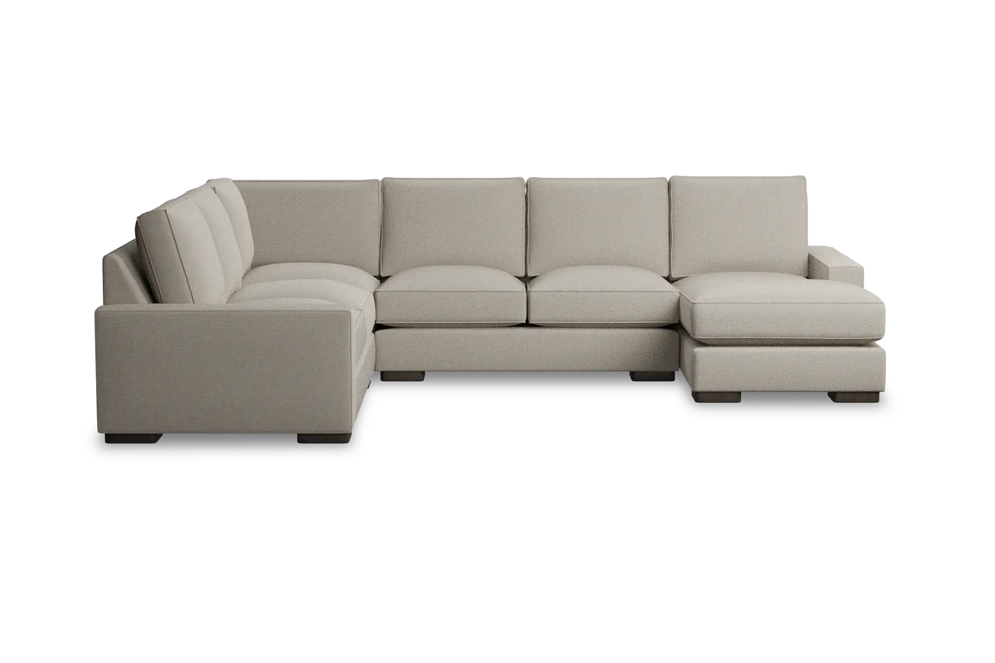 Edgewater Peyton Beige Medium Right Chaise Sectional Edgewater Peyton Beige Medium Right Chaise Sectional