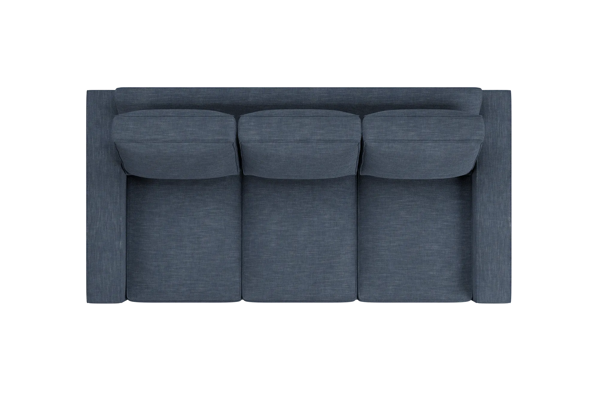 Edgewater Elevation Dark Blue 84" Sofa W/ 3 Cushions