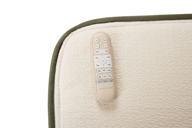 Avocado Green Plush Eco Plus Adjustable Base Mattress Set