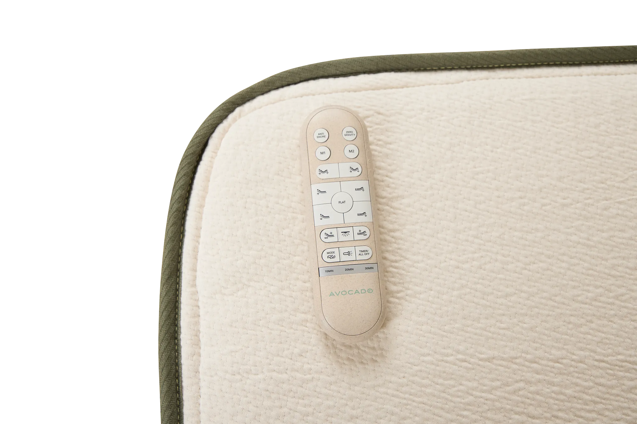 Avocado Green Plush Eco Plus Adjustable Base Mattress Set