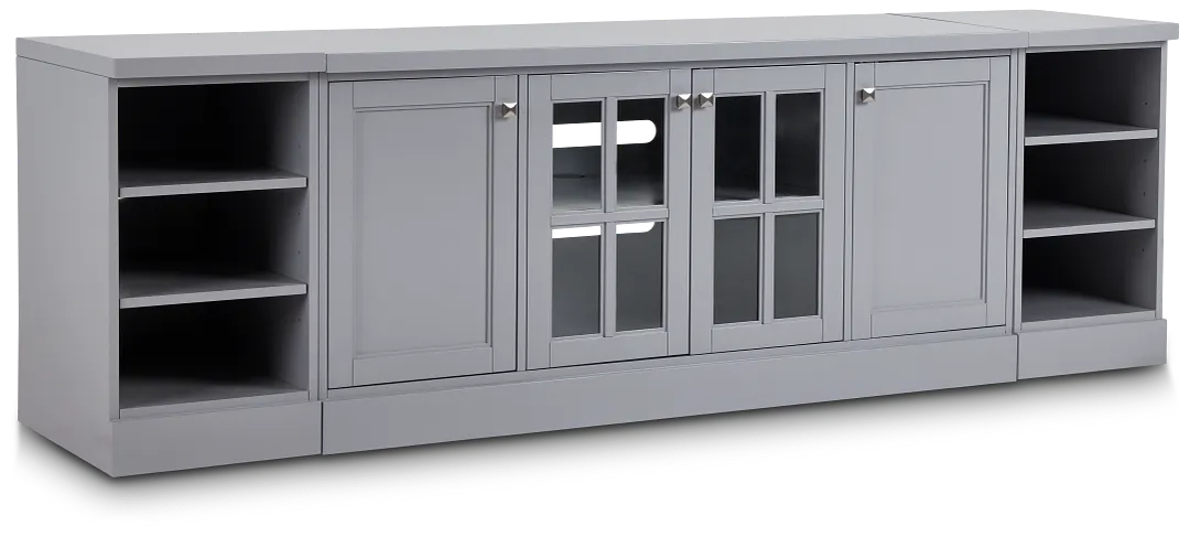 Newport Gray 96" Tv Stand