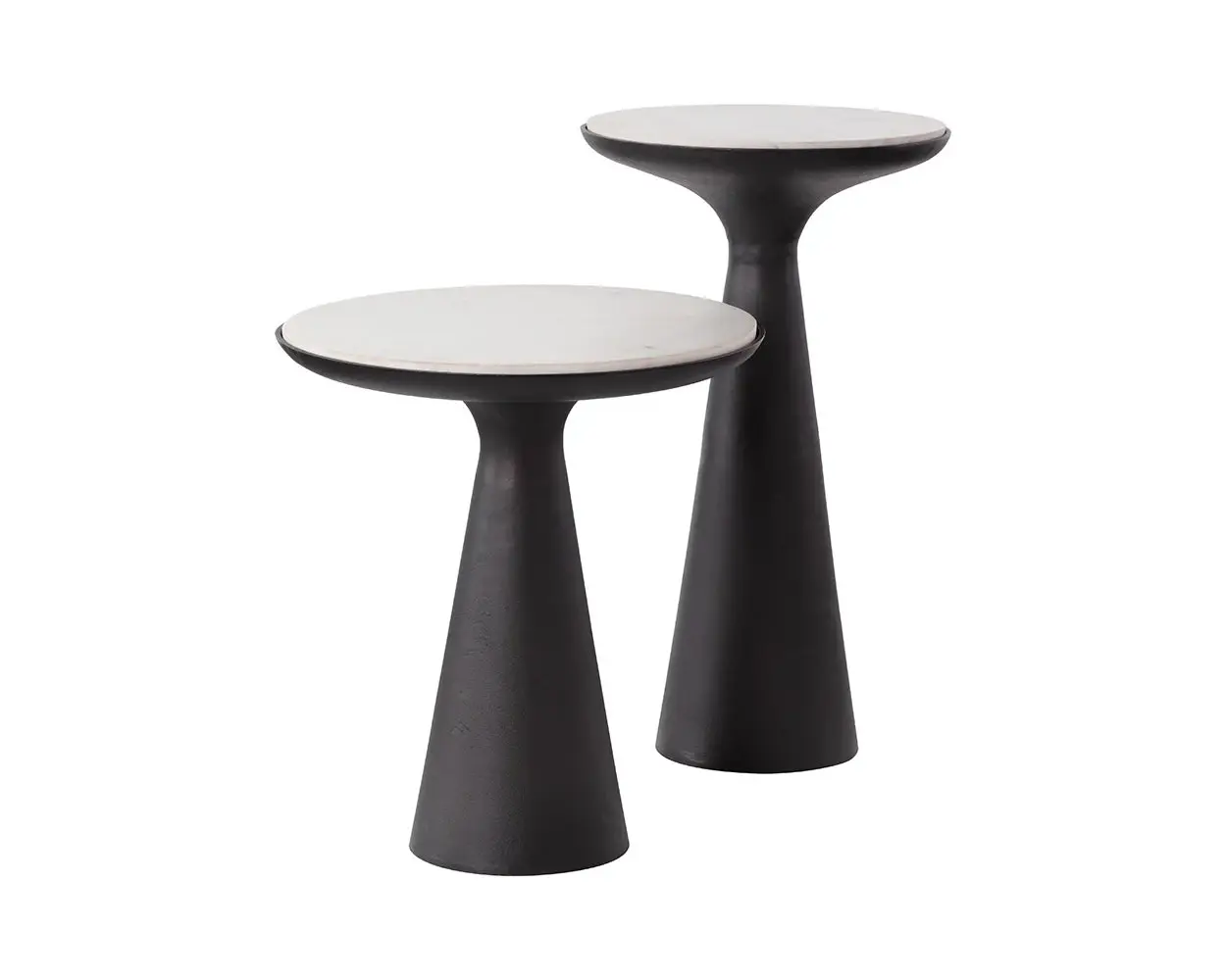 Hayes Two-tone Set Of 2 Nesting End Table Hayes Two-tone Set Of 2 Nesting End Table
