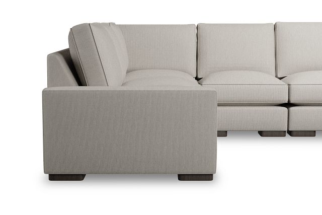 Edgewater Revenue Beige Medium Two-arm Sectional