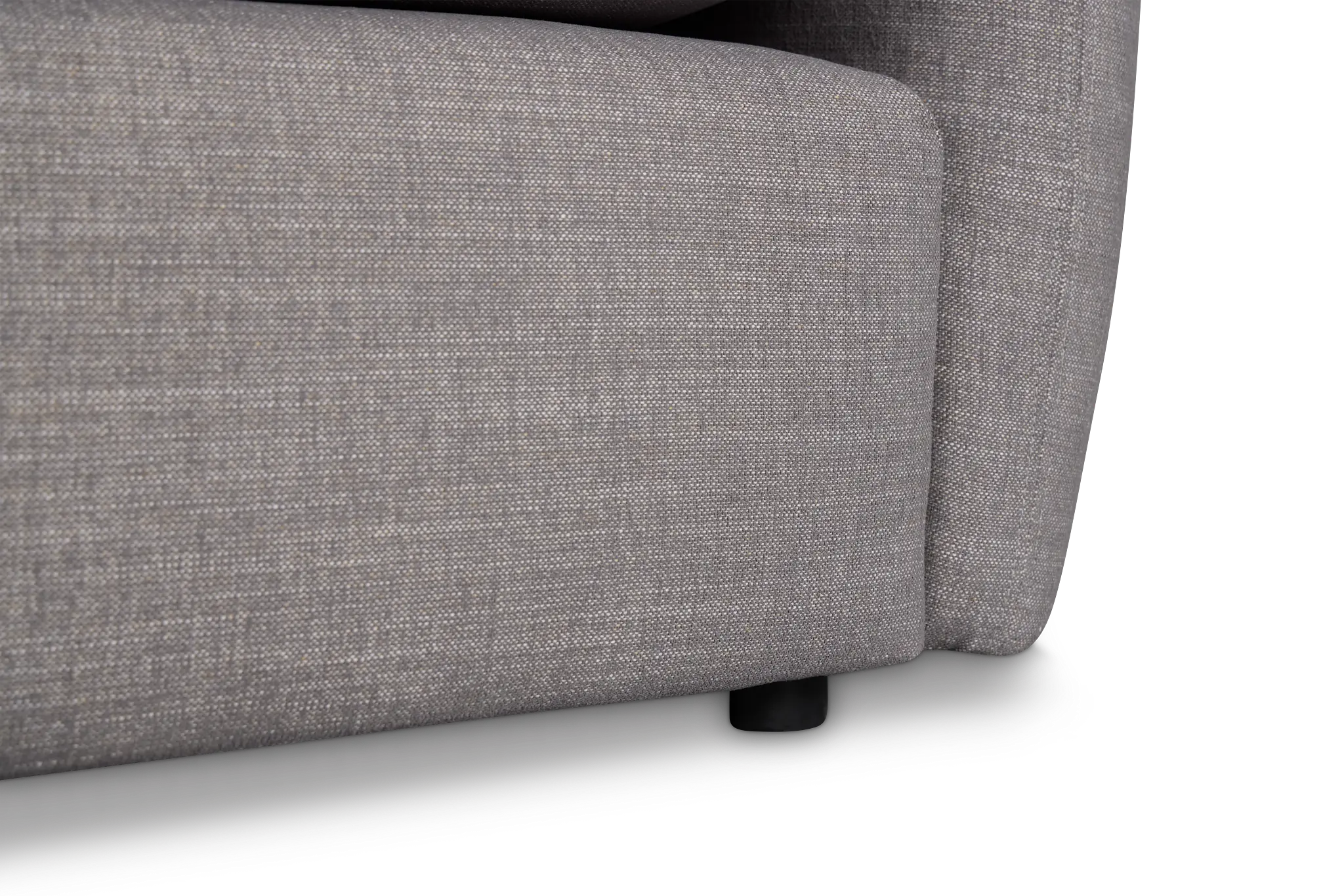 Serena Gray Fabric 2-piece Modular Sofa Serena Gray Fabric 2-piece Modular Sofa