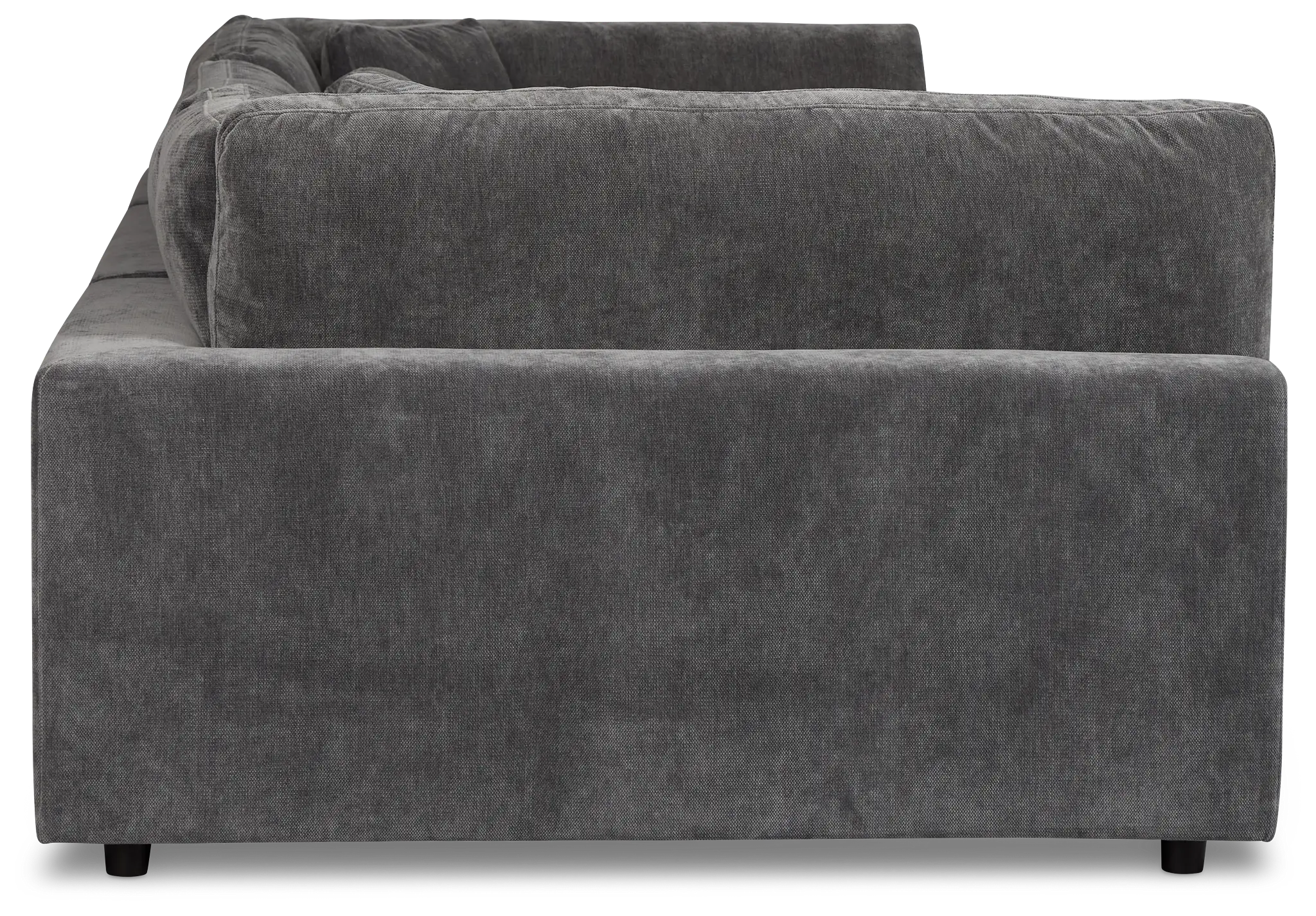 Lounge Dark Gray Fabric Double Chaise Sectional Lounge Dark Gray Fabric Double Chaise Sectional