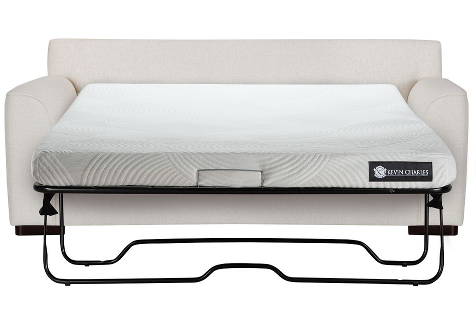 Austin White Cooling Memory Foam Sleeper Living Room Sleepers