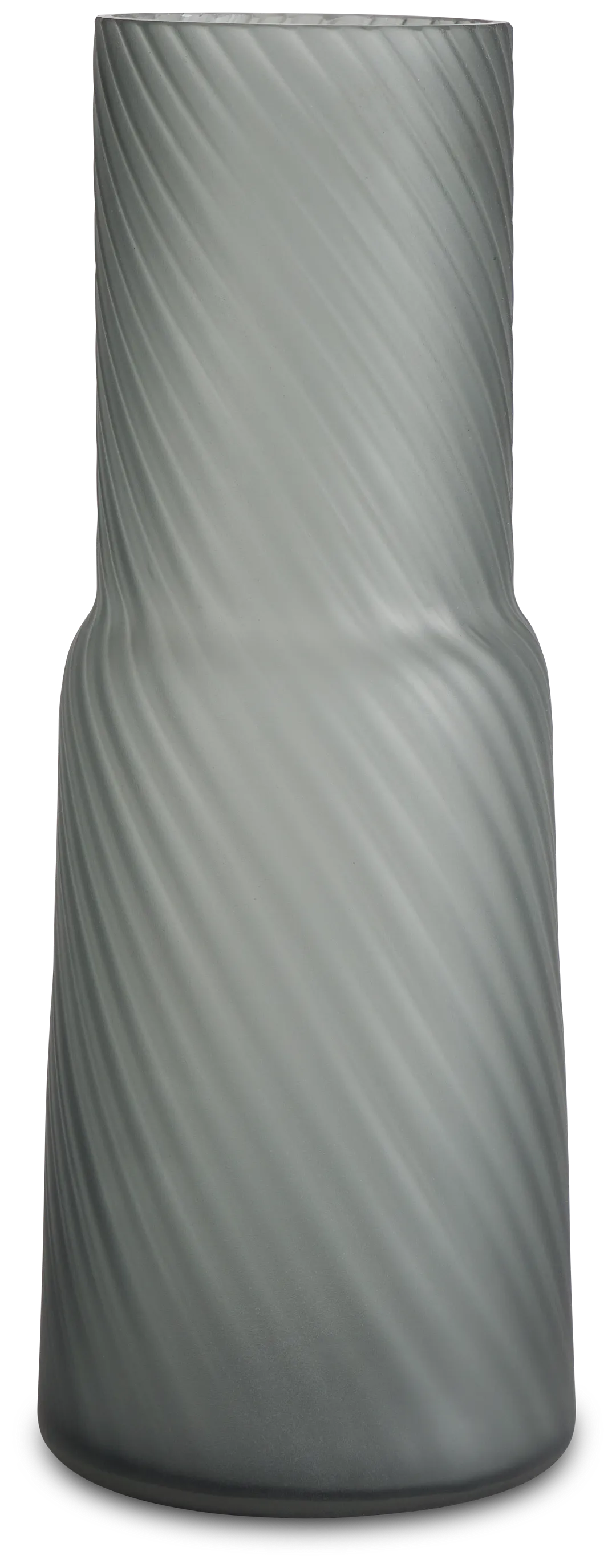 Glenview Dark Gray Medium Vase