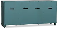 Savannah Teal Credenza
