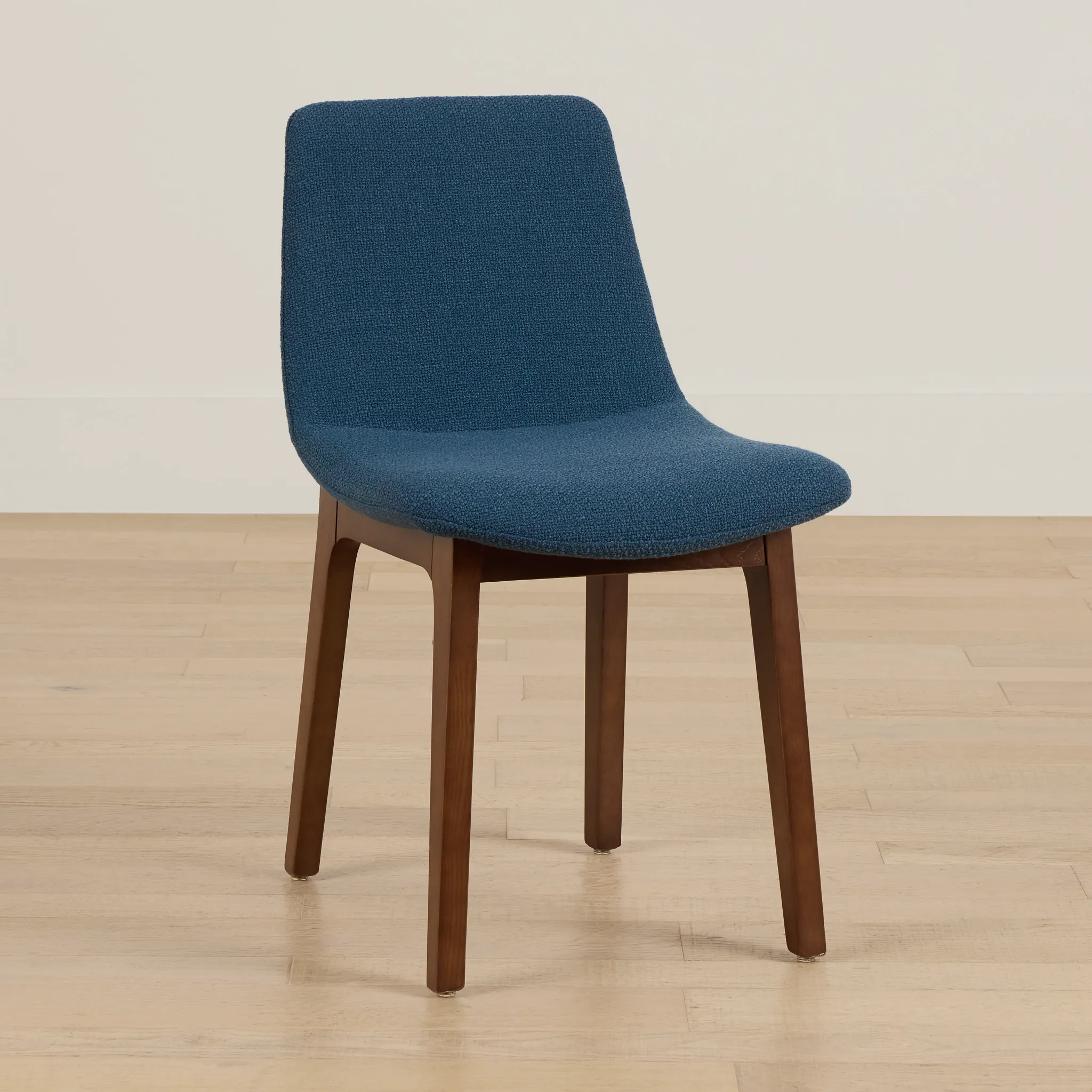 Hamilton Dark Blue Fabric Upholstered Side Chair