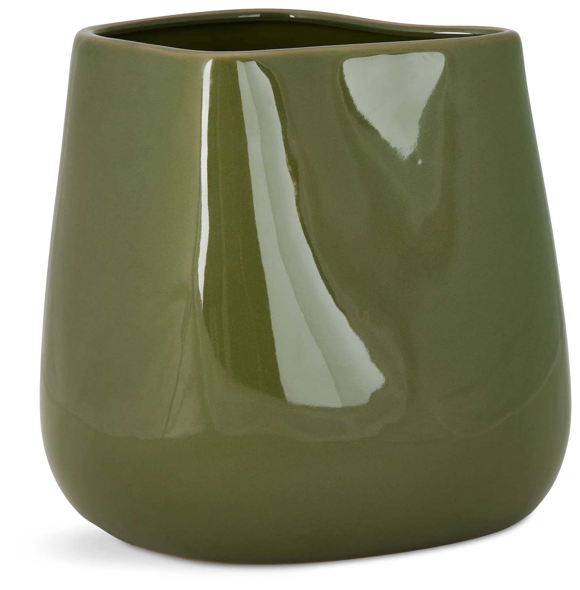 Bramble Dark Green Small Vase