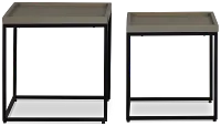 Blaine Gray Set Of 2 Nesting Tables