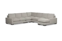 Edgewater Revenue Beige Large Right Chaise Sectional